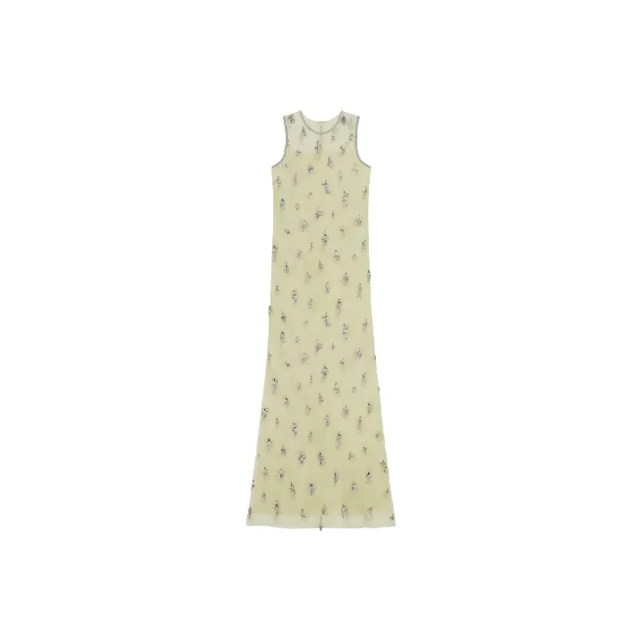 Givenchy Sleeveless Dresses Women's Lemon-0
