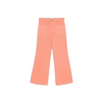 Chloé Flared Cropped Trousers