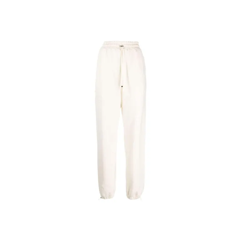 AMIRI Knitted Sweatpants Women's Vanilla White-0