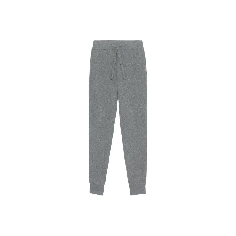 Burberry SS23 Knitted Sports Pants Women's Gray-0
