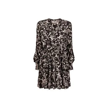 ISABEL MARANT Long-Sleeved Dresses Women's Black