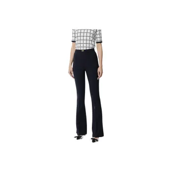 Elisabetta Franchi Crêpe Bell Bottom Trousers
