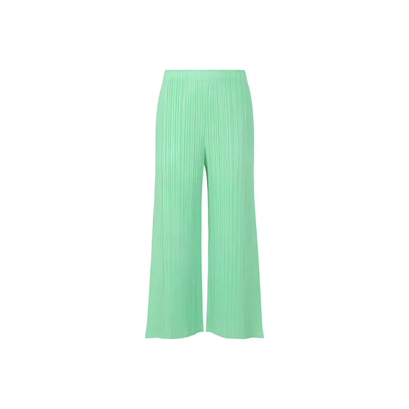 PLEATS PLEASE ISSEY MIYAKE Pleated Wide Leg Trousers-0