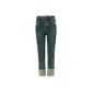 Washed Blue Ankle-Length
