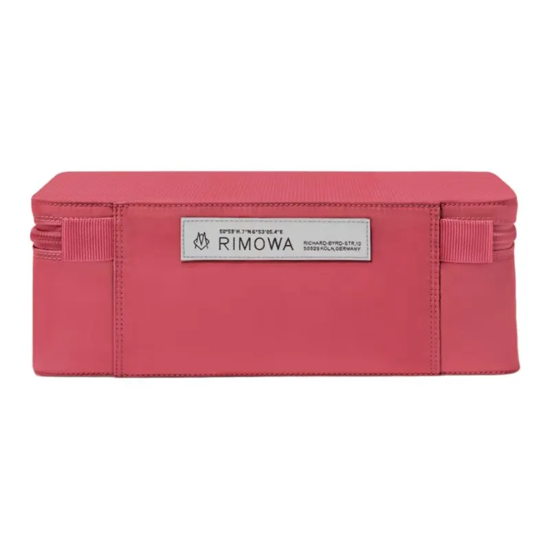 RIMOWA Recycled Nylon Storage Bag Trumpets Women's Garnet Red-1