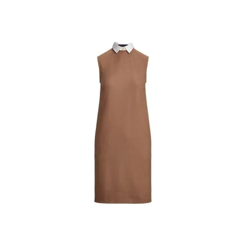 Polo Ralph Lauren Sleeveless Dresses Women's Brown