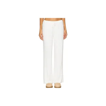 EBERJEY Casual Pants Women's White