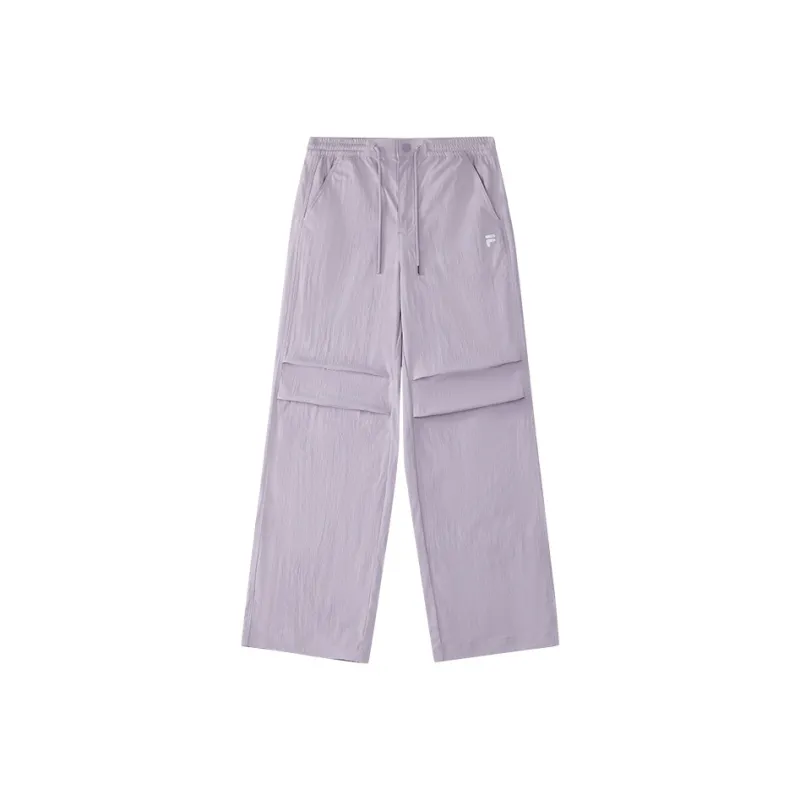 FILA FUSION FUSION LIFE Casual Pants Women's Enchanting Gray Purple-0