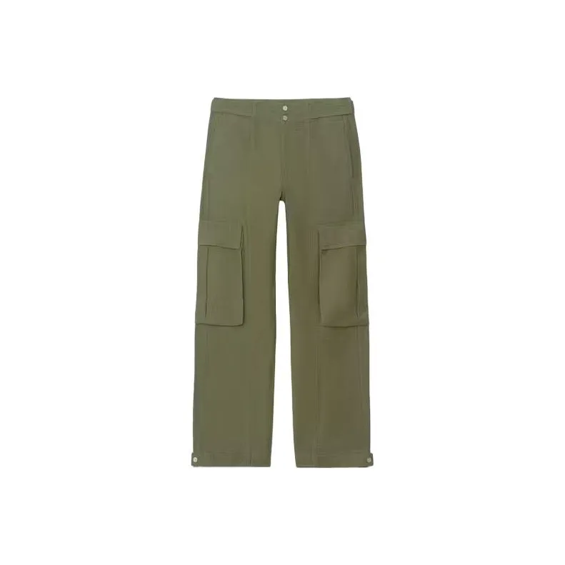 FRAME Wide-leg Cargo Trousers-0
