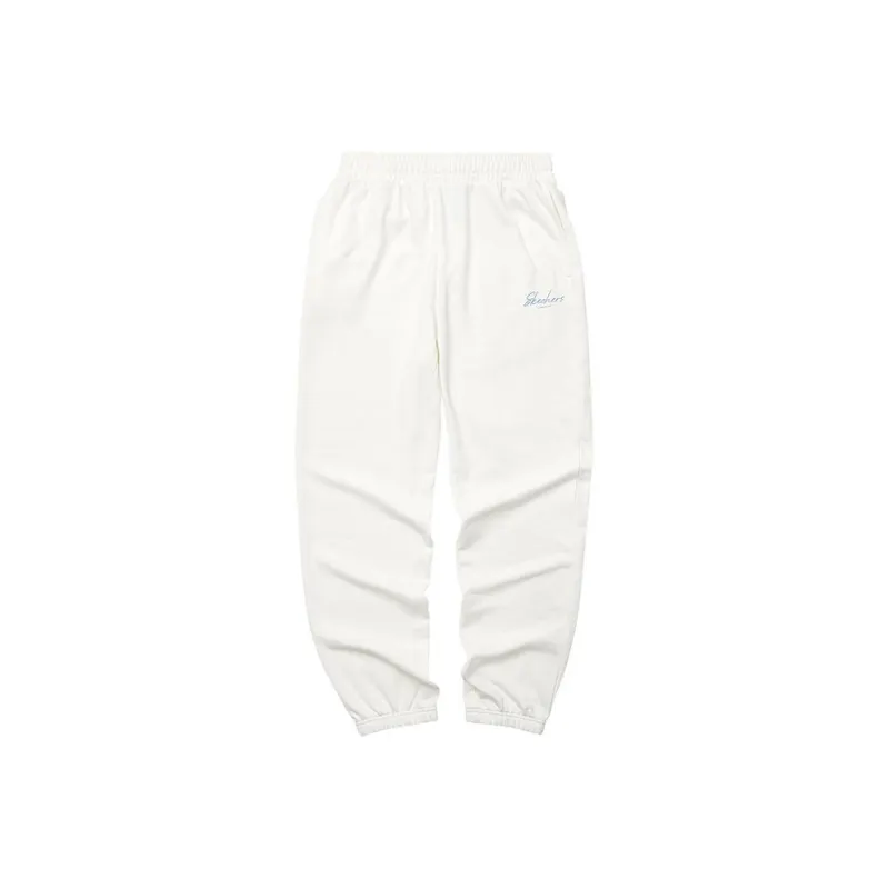 Skechers Knitted Sports Pants Women's Marshmallow White-0