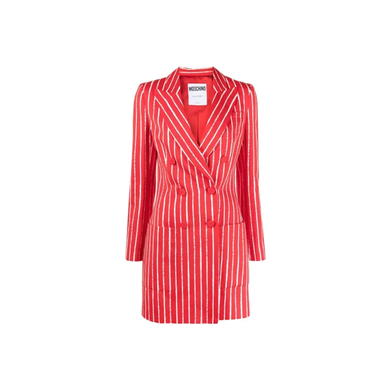 MOSCHINO Long-Sleeved Dresses Women's Rose-0