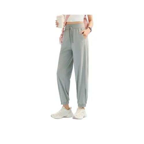Anta Variety Training Collection Casual Pants Women's Star Diamond Gray