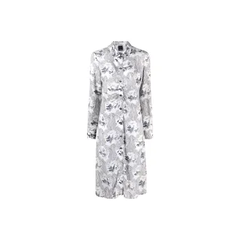 PINKO Long-Sleeved Dresses Women's Gray