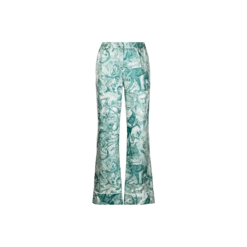 F.R.S For Restless Sleepers Graphic print Silk Palazzo Pants