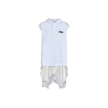 MSGM Sleeveless Dresses Women's White