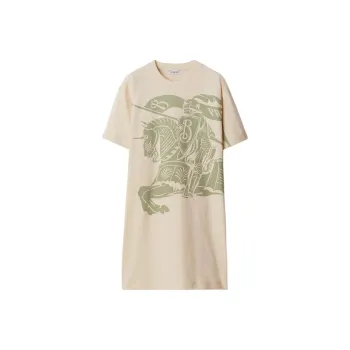 Burberry Logo Printed T Shirt