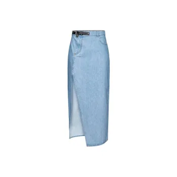 JW Anderson Denim Long Skirts Women's Blue