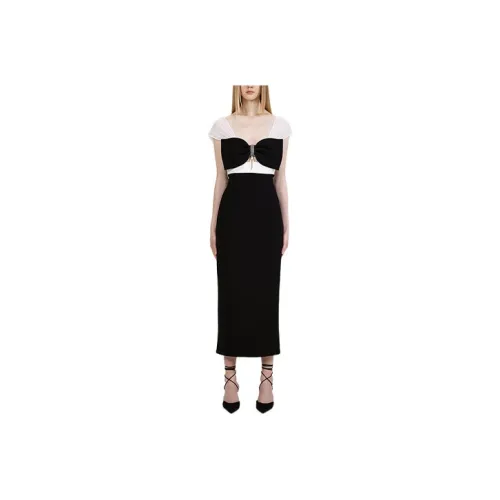 Self portrait Sleeveless Dress Women's Black