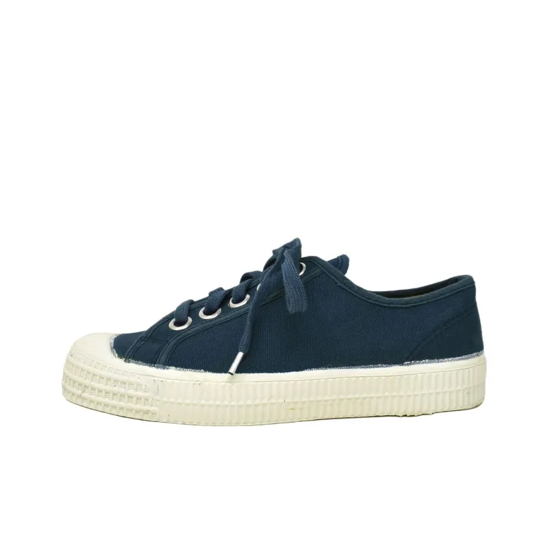 Novesta STAR MASTER Abrasion Resistant Low Top Canvas Shoes Unisex Marine Blue-0