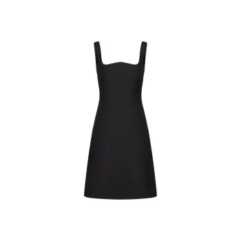 Valentino Open Back Sleeveless Mini Dress