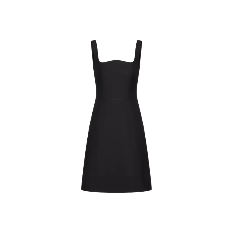 Valentino Open Back Sleeveless Mini Dress-0