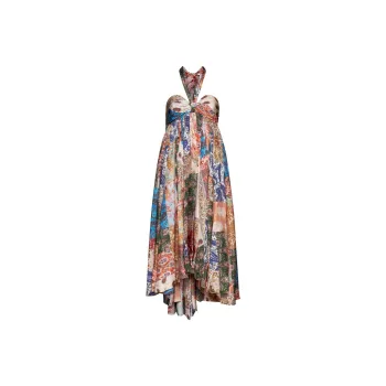 Zimmermann Devi Halter Maxi Dress