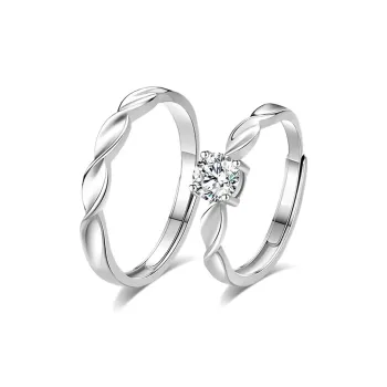 MISS TOOYA S999 Fine Silver Rings Unisex