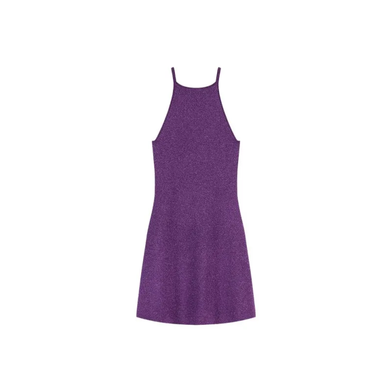 Maje Sleeveless Dresses Women's Purple-0