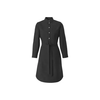 Burberry Short Sleeved Dresses Women's Black 80529331