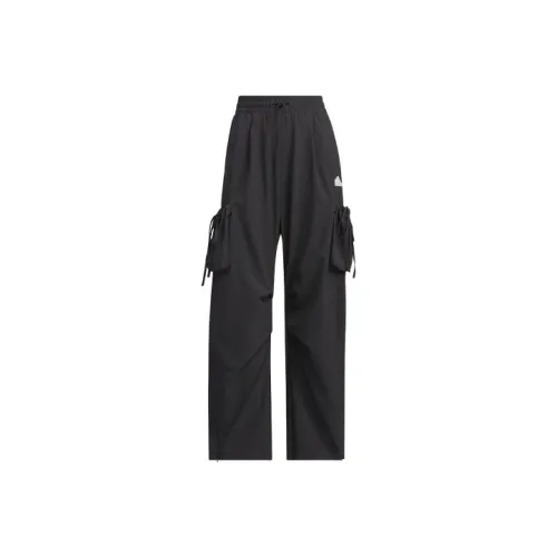 Adidas Dance Woven Tracksuit Bottoms Knitted Sweatpants Women's Black