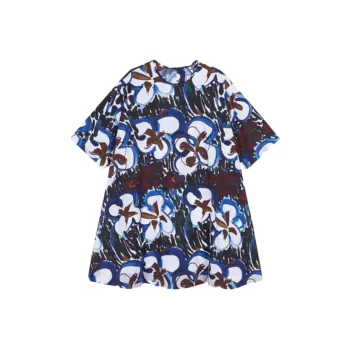 Jiangnan Commoner Short Sleeved Dress Women's