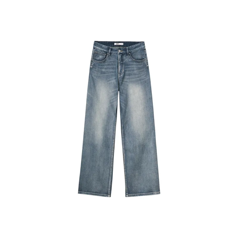 LINCchic Jeans Women's Vintage Gray Blue-0