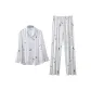 Long-Sleeved (Blue White)