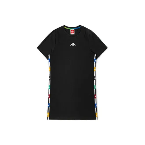 Kappa Short-Sleeved Dresses Women's Black