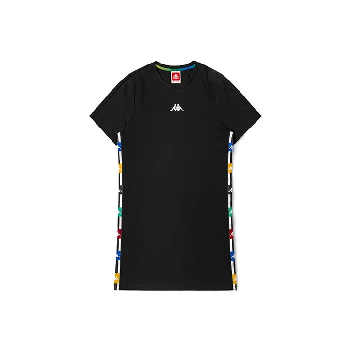 Kappa Short-Sleeved Dresses Women's Black-0