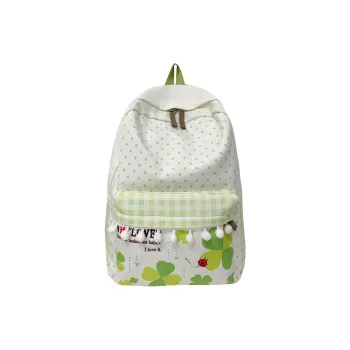 Homeboisportclub Composite Cloth Backpack Unisex White Green
