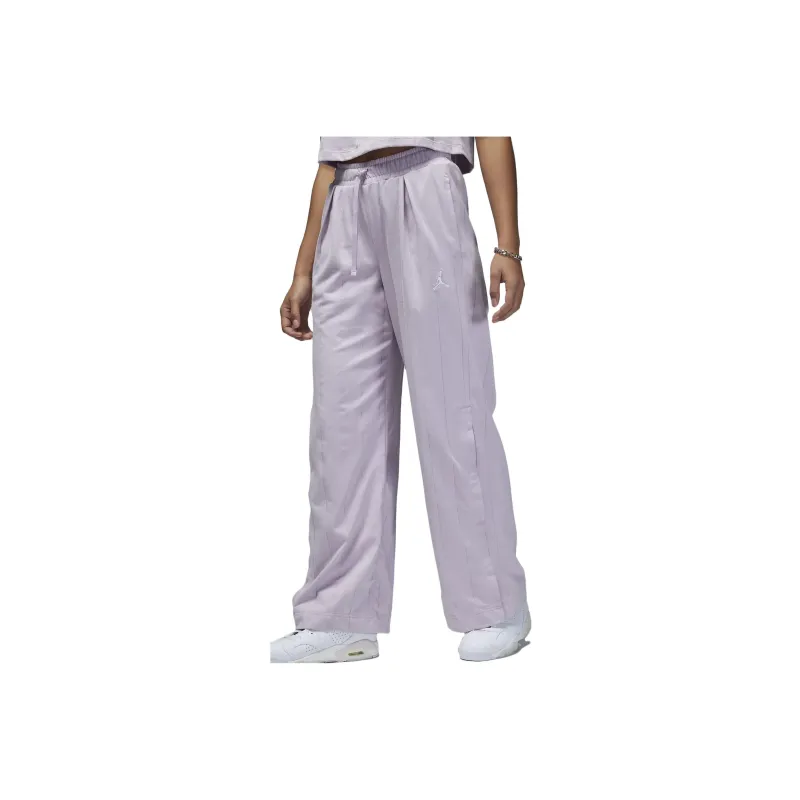 Jordan Knitted Sweatpants Women's Light Purple-0