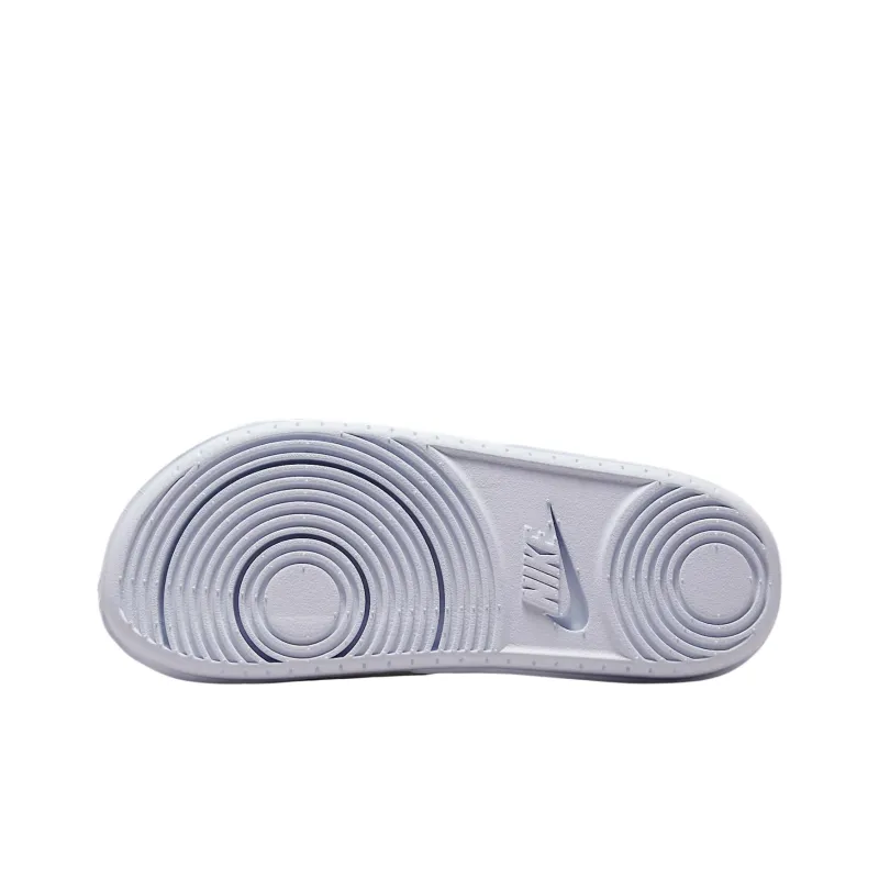 Nike Offcourt Slip Resistant Slide Slippers Women's White Purple-4