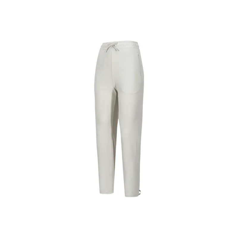 DECATHLON 500 Series Casual Pants Women's Light White Lime Gray-0