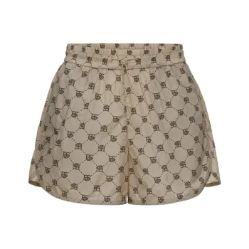 BOSIDENG Letter Aging Casual Shorts Women's