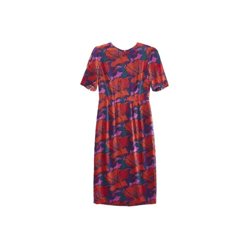 Insect Short-Sleeved Dresses Women's Ustazia