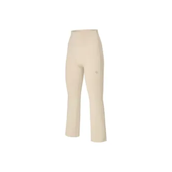 XEXYMIX XELLA Intension Boots Cut Casual Pants Women's Cream Swan