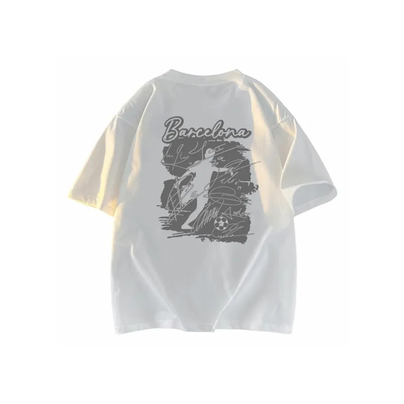 FCB ARCELONA T Shirts Unisex-5