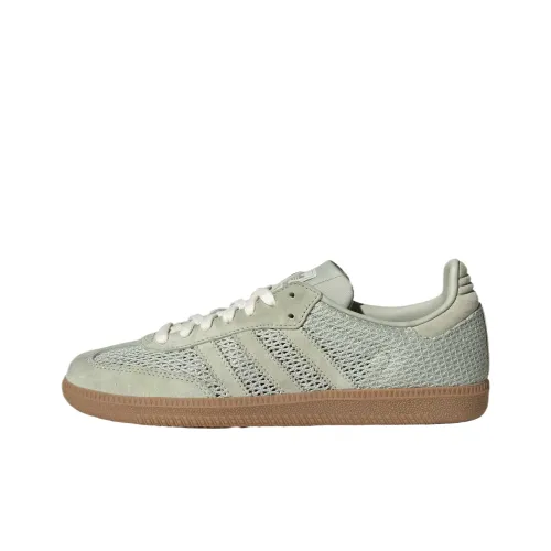 Adidas Originals SAMBA OG Low Top Training Shoes Women's Green Yellow
