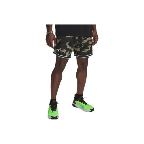 Under Armour Project Rock Sports Shorts Men's Green
