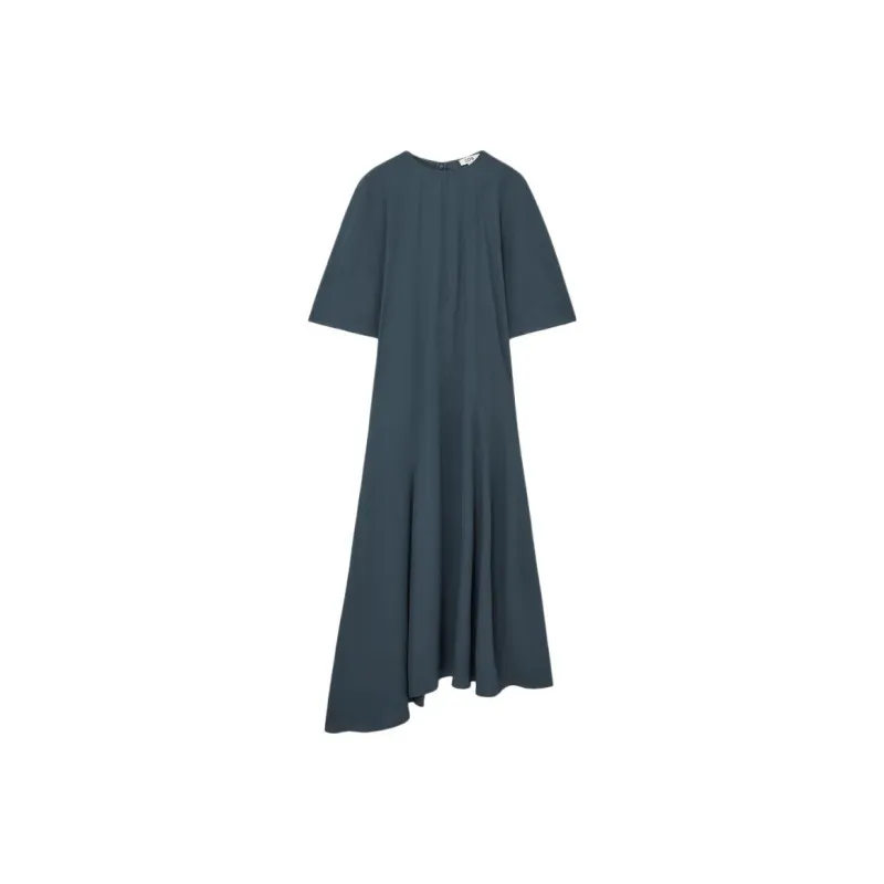 COS Short Sleeved Dresses Women's Deep Turquoise-0