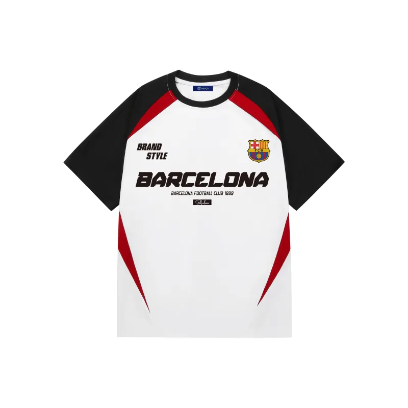 FCB ARCELONA T Shirts Unisex-3