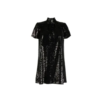 Staud Ilana Sequin-embellished Dress