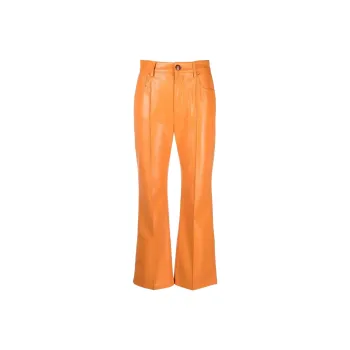 NANUSHKA High Waist Flared Trousers