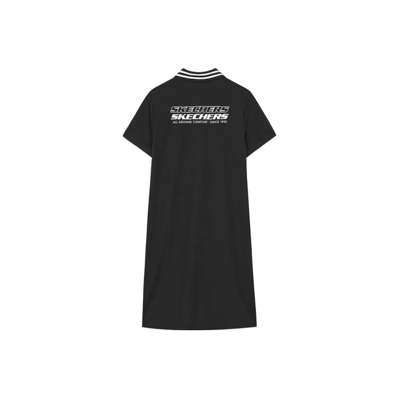 Skechers Colorful Short-Sleeved Dresses Women's-0